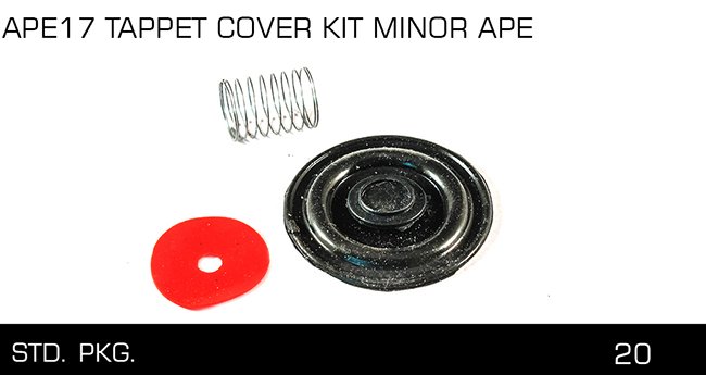 APE1 7 TAPPET COVER KIT MINOR APE APE1 7 TAPPET COVER KIT MINOR APE